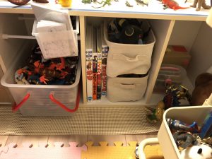 子ども部屋自分で片付け